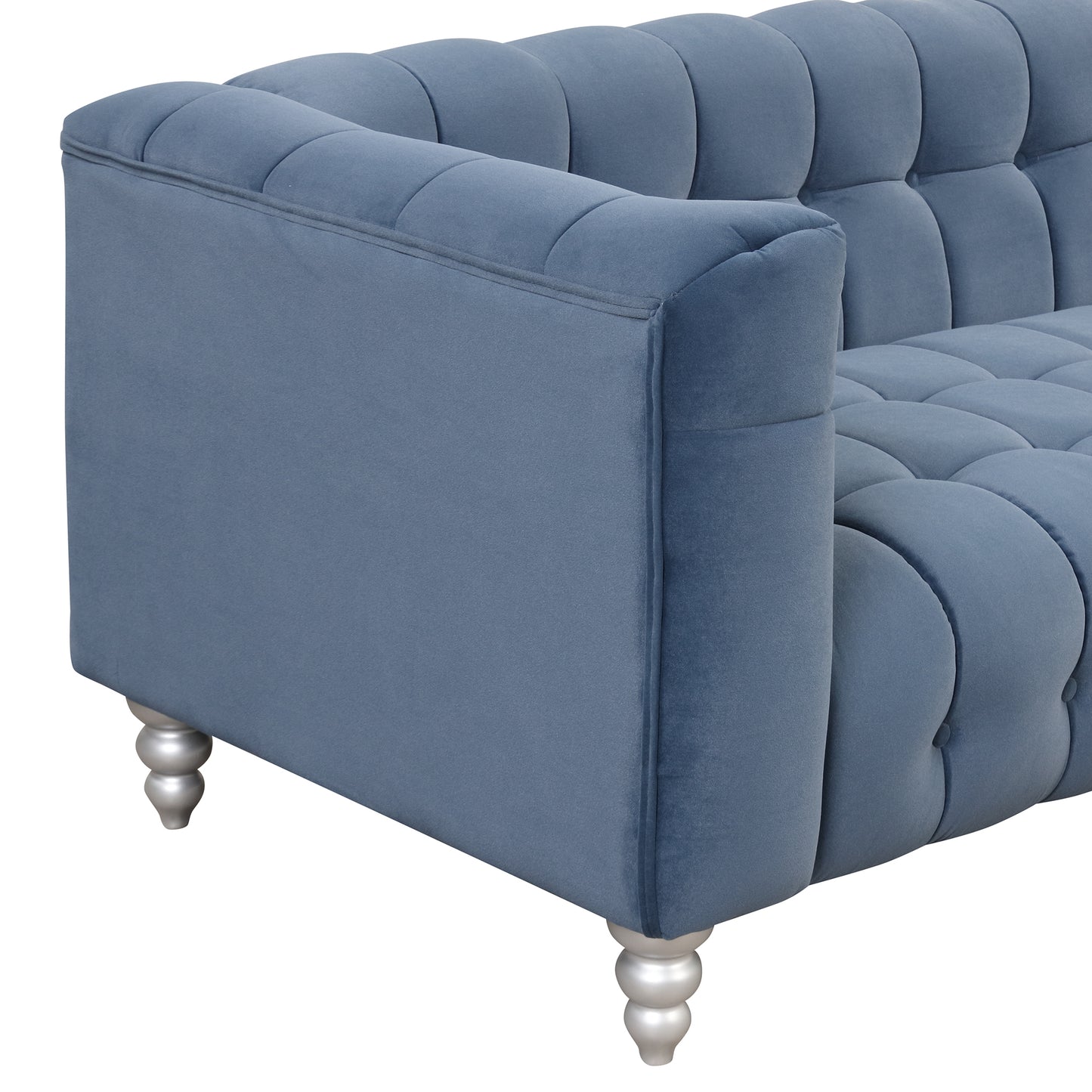 2-Seat Dutch Fluff Upholstered Sofa