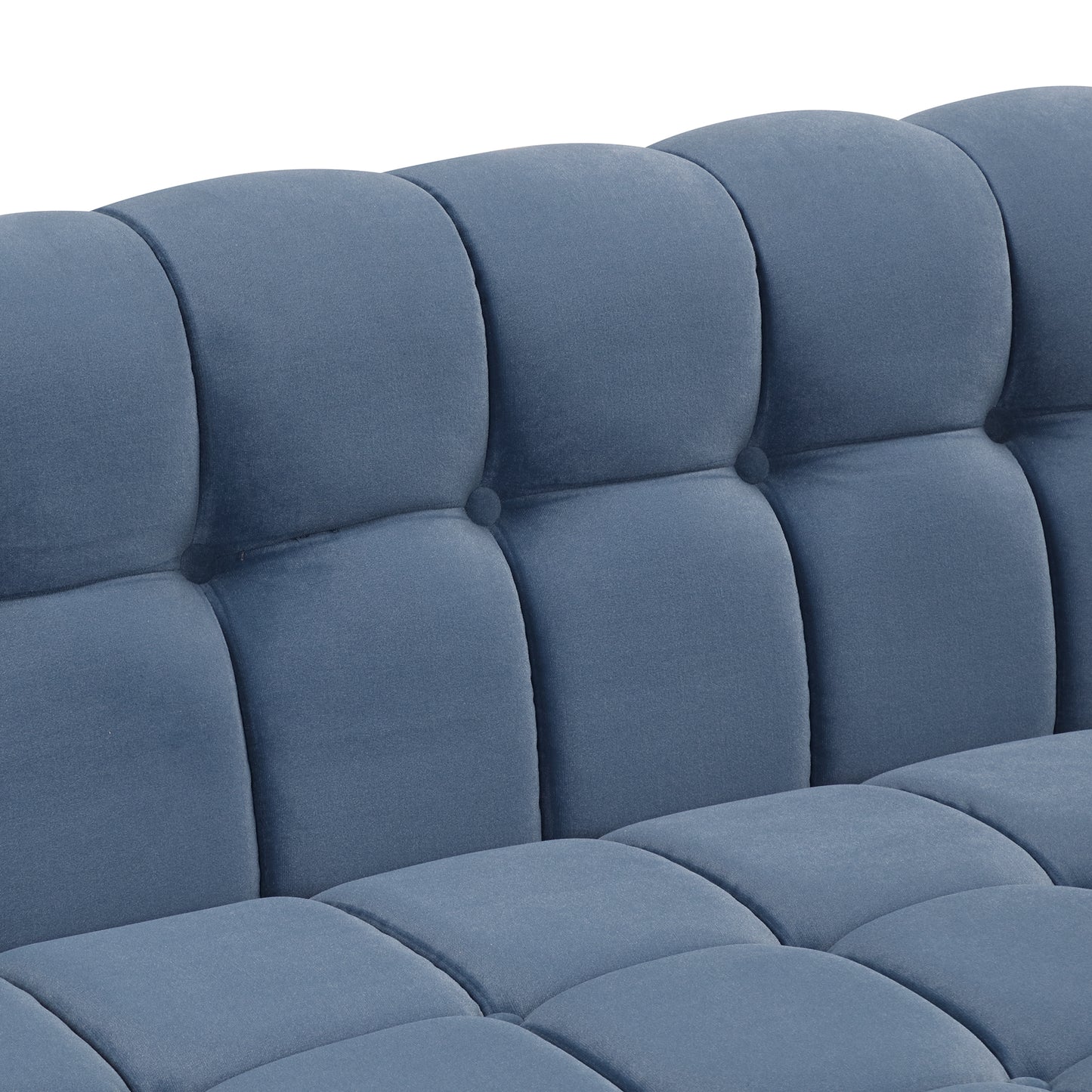 Single Seat Dutch Fluff Upholstered Sofa