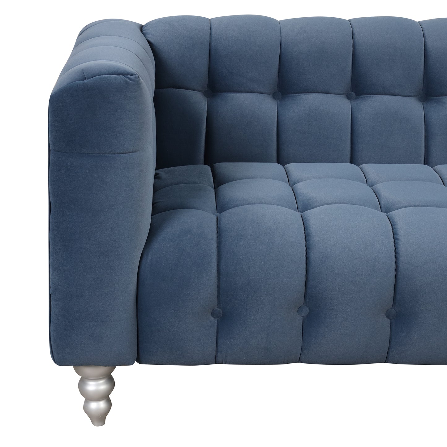2-Seat Dutch Fluff Upholstered Sofa