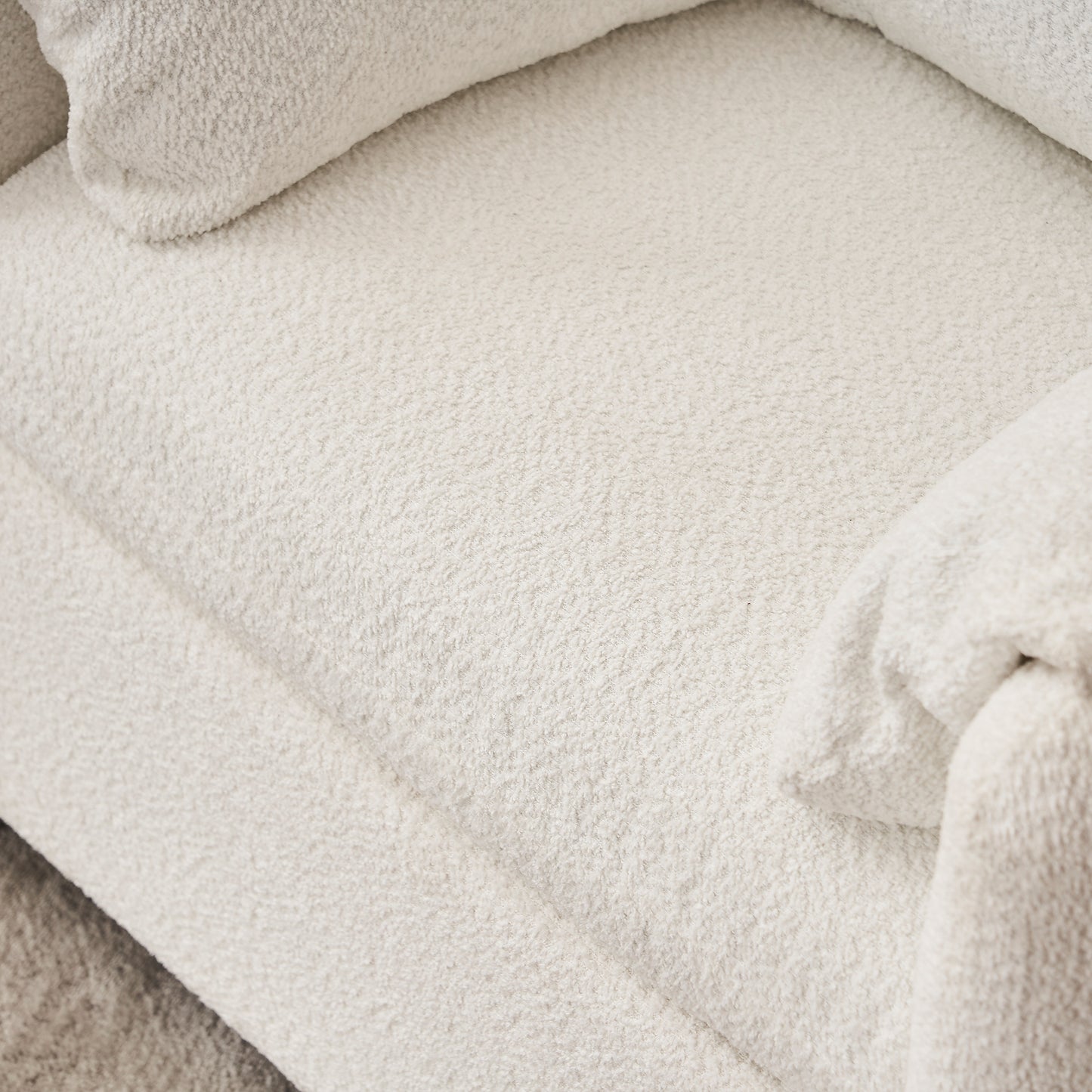 Single Sofa Chair with Soft Chenille Cushion