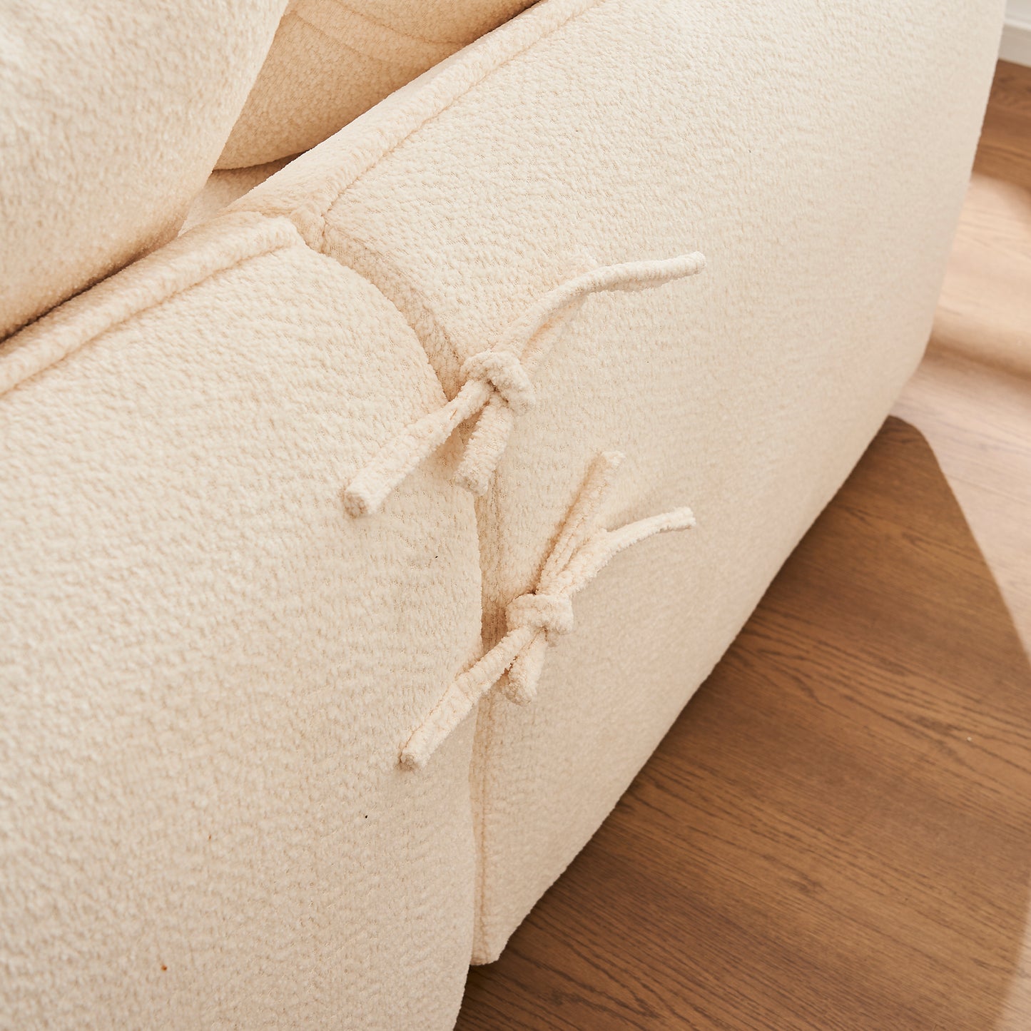 Modern L-Shaped Modular Sofa