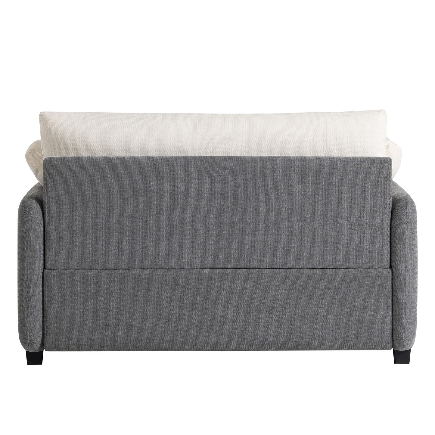 Oversized Chenille Single Sofa Chair, Grey