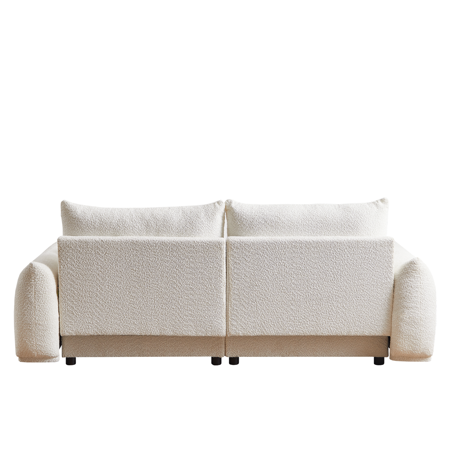 90" Wool 2-Seater Cushion Sofa