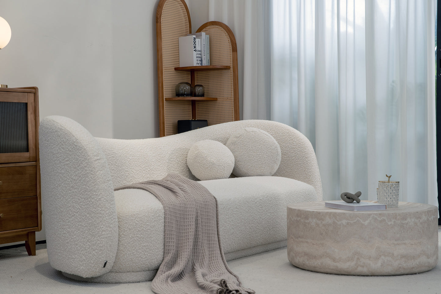 Luxury Hardwood Sofa