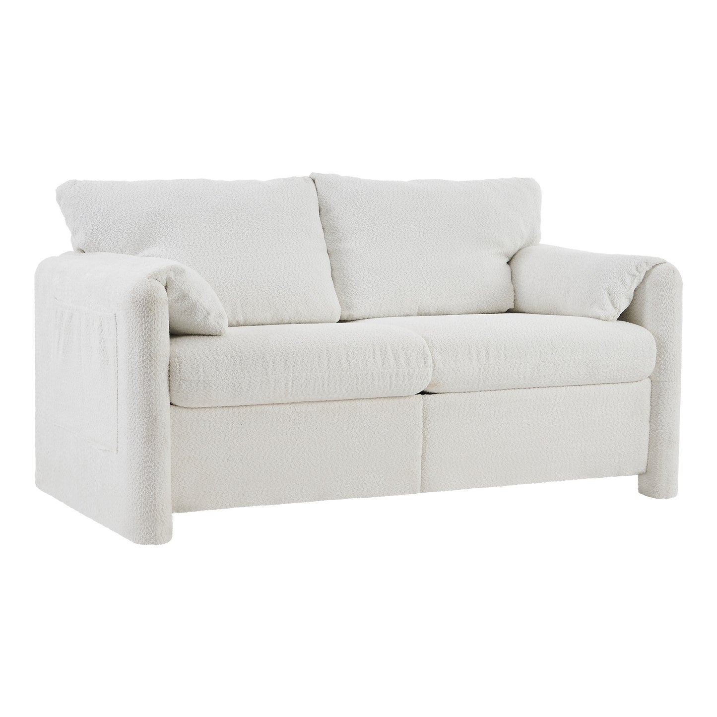 2-Seater Couch with Soft Chenille Fabric