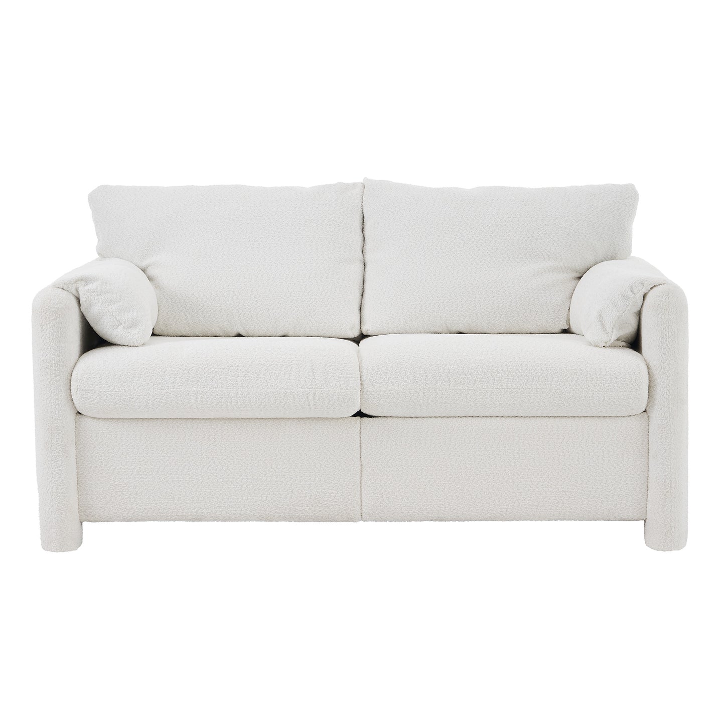 2-Seater Couch with Soft Chenille Fabric